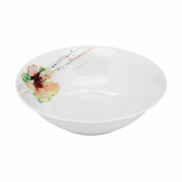 Салатник Limited Edition Alrey круглый, белый с рисуном, 15 см (9052) Салатник Limited Edition Alrey круглый, белый с рисуном, 15 см (9052)