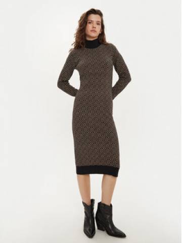 Vero Moda Трикотажна сукня Aria 10314462 Чорний Slim Fit Vero Moda Трикотажна сукня Aria 10314462 Чорний Slim Fit