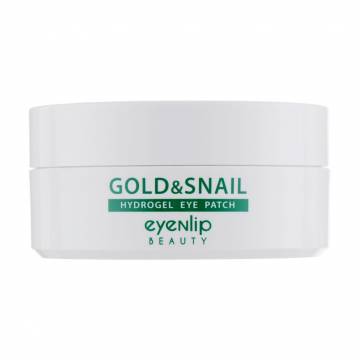 Гидрогелевые патчи для кожи вокруг глаз Eyenlip Gold & Snail Hydrogel Eye Patch, 60 шт Гидрогелевые патчи для кожи вокруг глаз Eyenlip Gold & Snail Hydrogel Eye Patch, 60 шт
