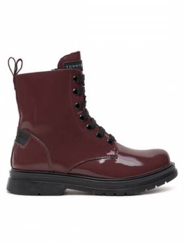 Tommy Hilfiger Ботильйони T4A5-33588-0775 M Бордовий Tommy Hilfiger Ботильйони T4A5-33588-0775 M Бордовий