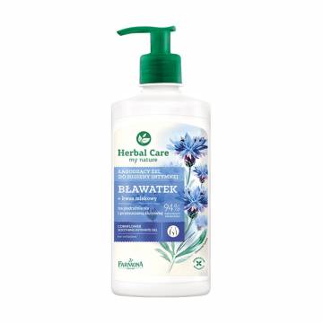 Успокаивающий гель для интимной гигиены Farmona Herbal Care Василек, 330 мл Успокаивающий гель для интимной гигиены Farmona Herbal Care Василек, 330 мл