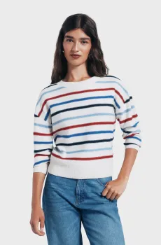 Женский джемпер в полоску Разноцветный M SPRINGFIELD 1332572