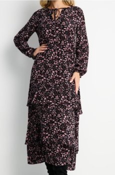 Мідісукня з візерунком - різнобарвний