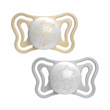 Пустышка Chicco Physio Light силиконовая, люминесцентная, с футляром, от 6 до 16 месяцев, 2 шт (71038.41) Пустышка Chicco Physio Light силиконовая, люминесцентная, с футляром, от 6 до 16 месяцев, 2 шт (71038.41)