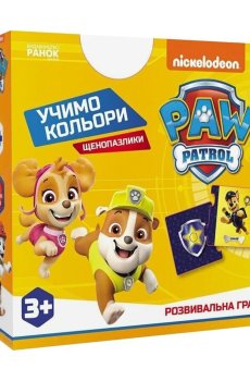 Развивающая игра Ранок Щенопазлики. Учим цвета, от 3 лет, 2.5*8.5*8.5 см (524472)