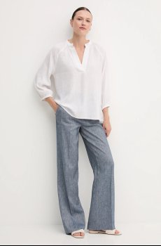 Льняная блузка Gant