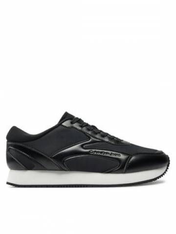 Calvin Klein Jeans Снікерcи Retro Runner Multilayer YM0YM01117 Чорний Calvin Klein Jeans Снікерcи Retro Runner Multilayer YM0YM01117 Чорний