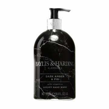 Жидкое мыло для рук Baylis & Harding Elements Luxury Hand Wash, Dark Amber & Fig, 500 мл Жидкое мыло для рук Baylis & Harding Elements Luxury Hand Wash, Dark Amber & Fig, 500 мл