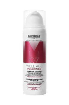 Ночной крем-концентрат для лица Meddis Well Age Menopause Repair Mature Night Cream Concentrate глубокой регенерации, 50 мл