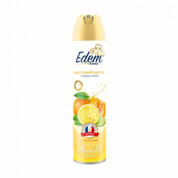 Освежитель воздуха Edem Home Natural Collection Взрывной цитрус, 300 мл Освежитель воздуха Edem Home Natural Collection Взрывной цитрус, 300 мл