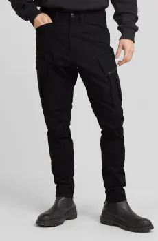 Мужские черные карго Zip Pkt 3D Skinny Cargo 2.0 Черный 33-32 G-Star RAW D24307,D504
