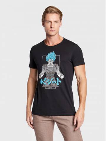 Capslab Футболка Dragon Ball Vegeta CL/DBS/1/TSC/FUS1 Чорний Regular Fit Capslab Футболка Dragon Ball Vegeta CL/DBS/1/TSC/FUS1 Чорний Regular Fit