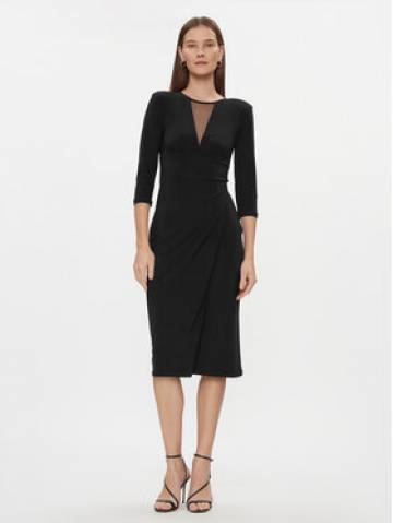 Rinascimento Коктейльна сукня CFC0019355002 Чорний Regular Fit Rinascimento Коктейльна сукня CFC0019355002 Чорний Regular Fit