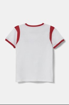 Детская хлопковая футболка Guess