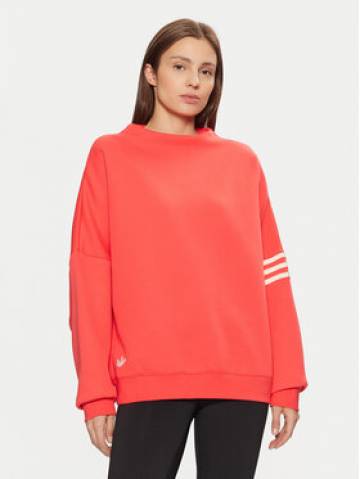 adidas Світшот Neuclassics JI8521 Червоний Oversize adidas Світшот Neuclassics JI8521 Червоний Oversize