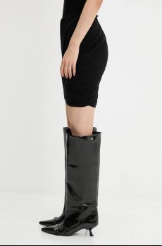 Юбка с примесью кашемира Rick Owens Lilies Luna