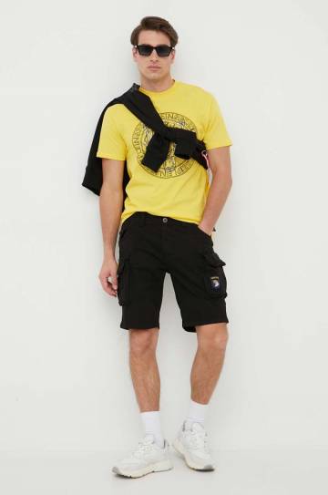 Шорты Alpha Industries мужские цвет чёрный 186209.03-Black Шорты Alpha Industries мужские цвет чёрный 186209.03-Black