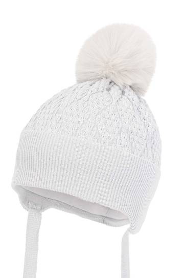 Детская шапка Jamiks FERRE цвет серый  JZH236