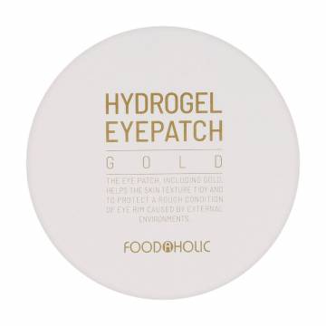 Гидрогелевые патчи для кожи вокруг глаз Food A Holic Hydrogel Eye Patch Gold с золотом, 60 шт Гидрогелевые патчи для кожи вокруг глаз Food A Holic Hydrogel Eye Patch Gold с золотом, 60 шт