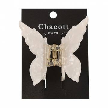 Заколка-краб для волос Chacott Hair Clip Metelyk, White, 7.5*6 см, 1 шт Заколка-краб для волос Chacott Hair Clip Metelyk, White, 7.5*6 см, 1 шт