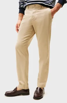 Мужские бежевые чиносы HARLEM CHINO SATIN Бежевый 33-32 Tommy Hilfiger MW0MW36708