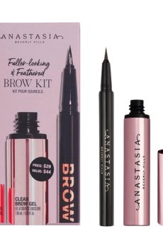 Набор для бровей Anastasia Beverly Hills Fuller Looking & Feathered Brow Kit, Taupe (гель, 7.85 мл + карандаш, 0.5 мл)