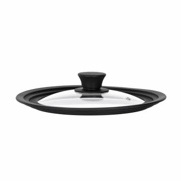 Универсальная крышка Ardesto Black Mars Smart стеклянная, (20/22/24 см) (AR2024UL) Универсальная крышка Ardesto Black Mars Smart стеклянная, (20/22/24 см) (AR2024UL)