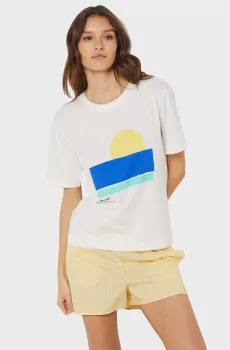 Женские желтые шорты в клетку GIIA Желтый S Etam 6544781