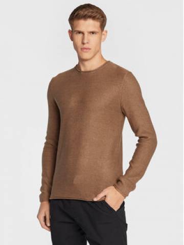 Solid Светр 21104152 Коричневий Regular Fit Solid Светр 21104152 Коричневий Regular Fit