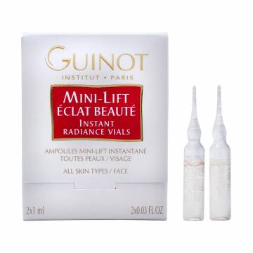 Ампулы для мгновенного лифтинга лица Guinot Mini-Lift Eclat Beauty, 2*1 мл Ампулы для мгновенного лифтинга лица Guinot Mini-Lift Eclat Beauty, 2*1 мл