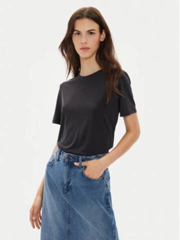 Pieces Футболка Anora 17148789 Чорний Regular Fit Pieces Футболка Anora 17148789 Чорний Regular Fit