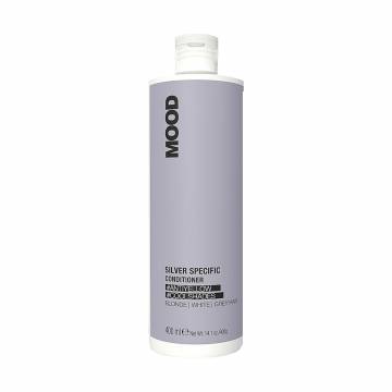 Кондиционер Mood Silver Specific Conditioner против желтизны, для осветленных, обесцвеченных и седых волос, 400 мл Кондиционер Mood Silver Specific Conditioner против желтизны, для осветленных, обесцвеченных и седых волос, 400 мл