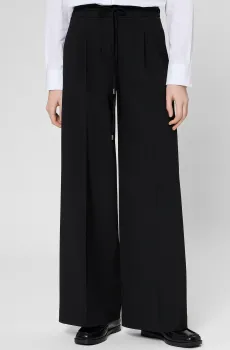 Женские черные брюки Черный 38 HUGO 50555897;001