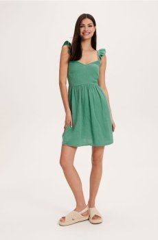 Reserved - Сукня жіноча - зелений - 2424T-77X