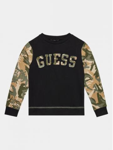 Guess Світшот L4RQ02 KA6R3 Чорний Regular Fit Guess Світшот L4RQ02 KA6R3 Чорний Regular Fit