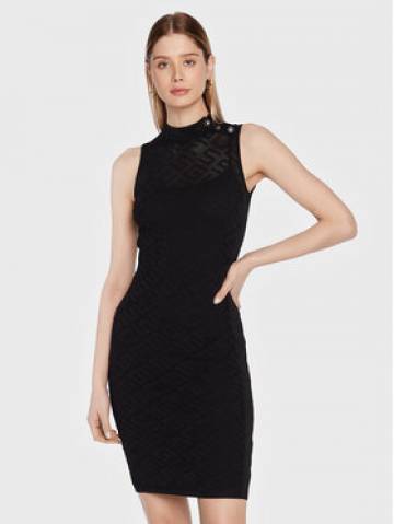 Guess Трикотажна сукня Paula W3GK62 Z36O0 Чорний Slim Fit Guess Трикотажна сукня Paula W3GK62 Z36O0 Чорний Slim Fit