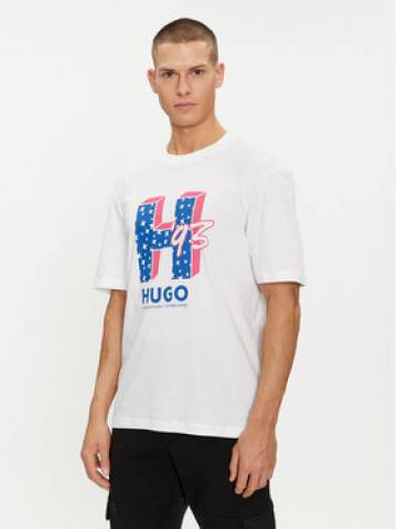 Hugo Футболка Nentryle 50513411 Білий Relaxed Fit Hugo Футболка Nentryle 50513411 Білий Relaxed Fit