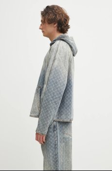 Джинсовая куртка Daily Paper Destroyed Denim Hoodie