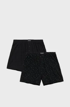 Мужские трусы с узором (2 шт) Разноцветный XL Atlantic 2MBX-058