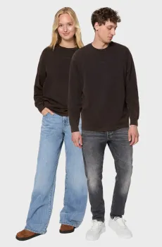 Темно-коричневый лонгслив (унисекс) Коричневый S PRPY PUNLSGOK0002