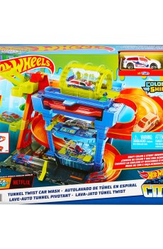 Игровой набор Hot Wheels Автомойка: Безумные виражи, от 3 лет (HTN80)