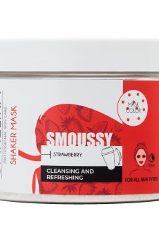 Маска-шейкер для лица Carelika Smoussy Shaker Mask Strawberry с клубникой, 200 г