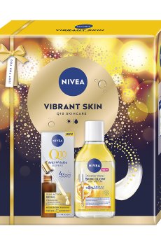 Подарочный набор для лица NIVEA Vibrant Skin (сыворотка Q10, 30 мл + мицеллярная вода, 400 мл)