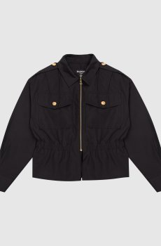 Детская черная куртка