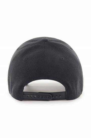 Кепка из смесовой шерсти 47 brand MLB Los Angeles Dodgers цвет чёрный с аппликацией Кепка из смесовой шерсти 47 brand MLB Los Angeles Dodgers цвет чёрный с аппликацией