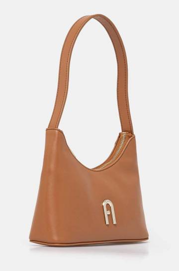 Кожаная сумочка Furla цвет коричневый WB00863.AX0733.RY000 Кожаная сумочка Furla цвет коричневый WB00863.AX0733.RY000