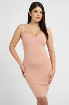 Женское пудровое платье Розовый M Guess W2YK0C.Z2XY0;G6J5