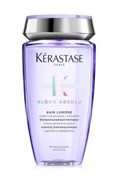 Увлажняющий шампунь-ванна Kerastase Blond Absolu Bain Lumiere Shampoo для блеска осветленных или мелированных волос, 250 мл
