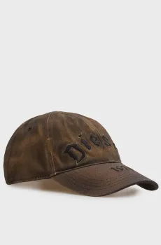 Мужская коричневая джинсовая кепка CAPPELLO Коричневый XS Diesel A21517 0SJBD
