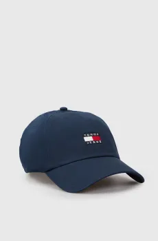 Мужская темно-синяя кепка TJM HERITAGE CORE CAP Синий ONESIZE Tommy Jeans AM0AM12933